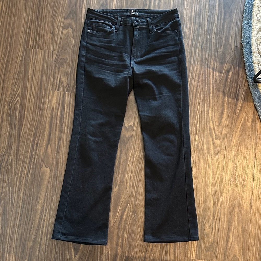 Elegant Black Boot Cut Jeans for Women